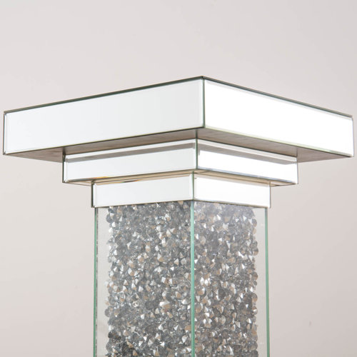 Everly Quinn Radstock 17'' Tall Abstract End Table & Reviews Wayfair